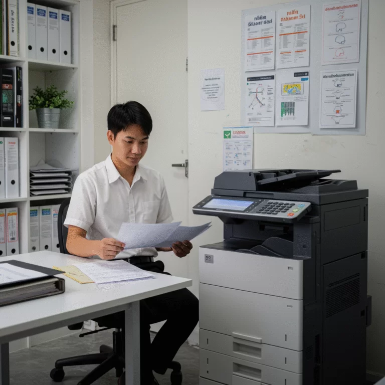 ยกระดับประสิทธิภาพออฟฟิศ เช่าเครื่องถ่ายเอกสาร ขาว-ดำ ทางเลือกที่คุ้มค่ากว่าที่คิด