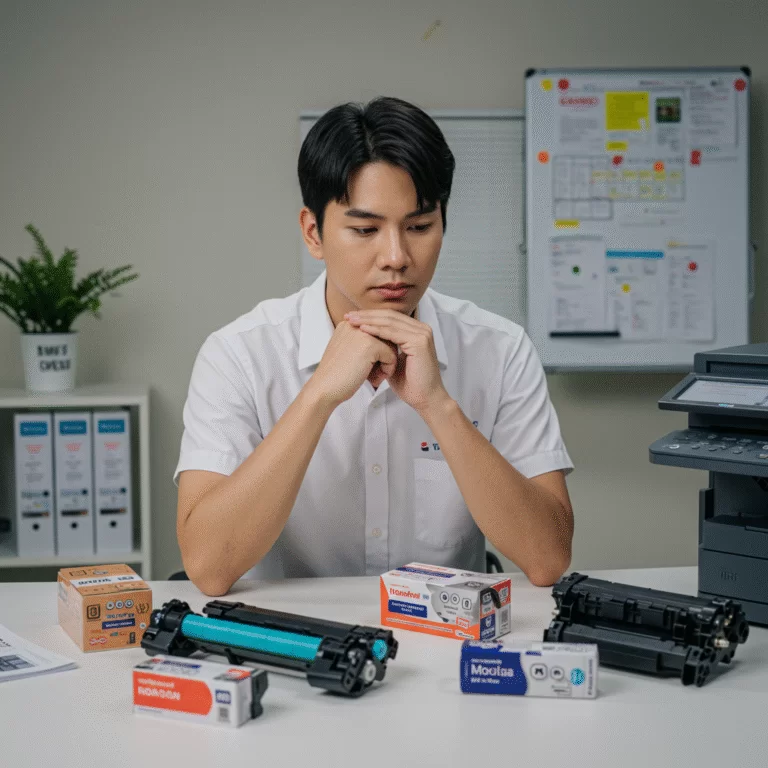 เลือกผงหมึกเครื่องถ่ายเอกสาร อย่างไรให้คุ้มค่าและใช้งานได้ยาวนาน